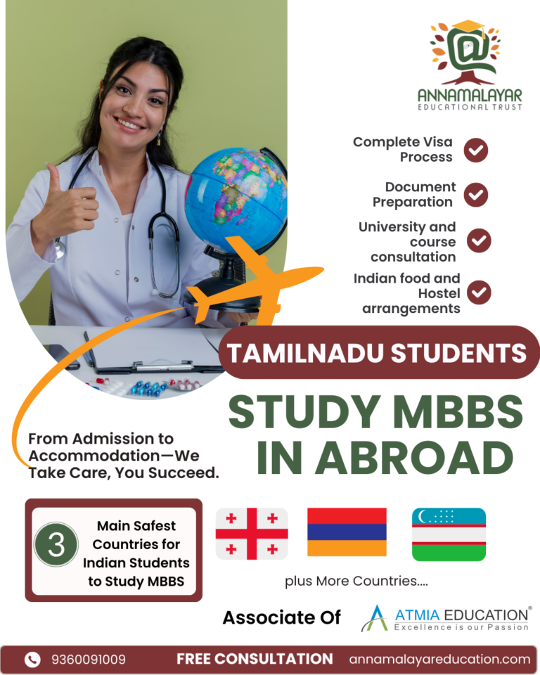 mbbs abroad poster-Aet edu care