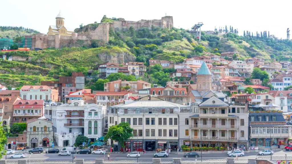 Tbilisi city view Georgia near SEU University for MBBS students living environment