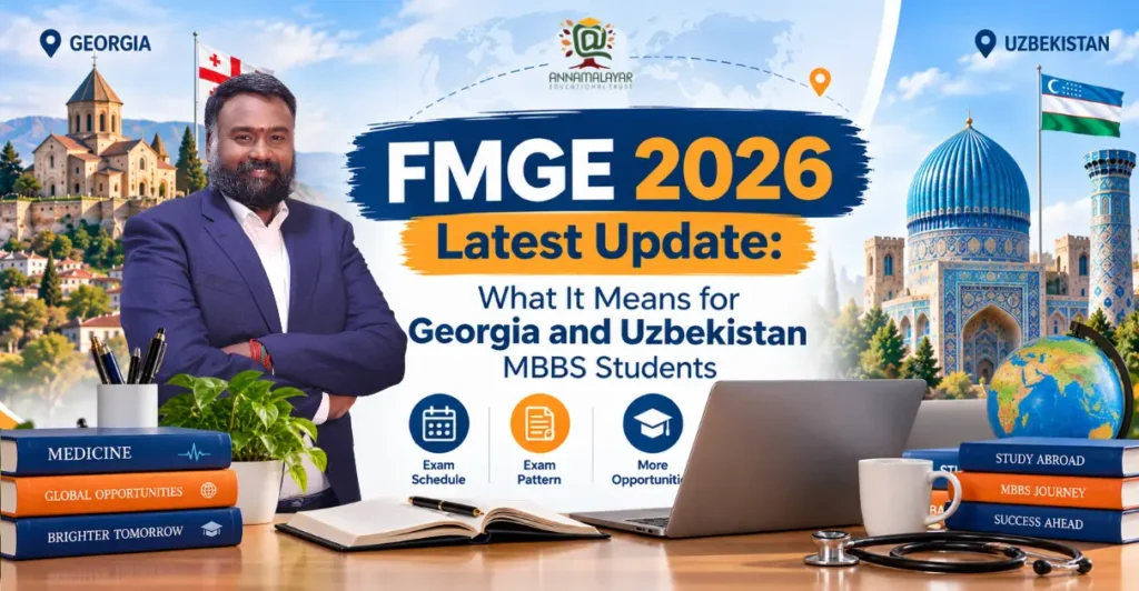 FMGE 2026 Latest Update for Georgia and Uzbekistan MBBS Students