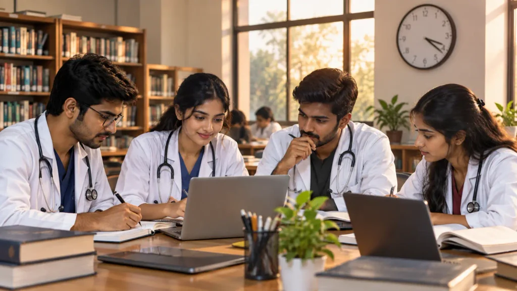 MBBS graduates from Georgia and Uzbekistan preparing for the FMGE 2026 October exam
