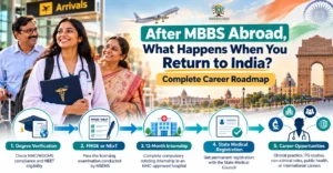 MBBS Abroad Career in India: Complete Career Roadmap for Indian Students Returning After MBBS Abroad